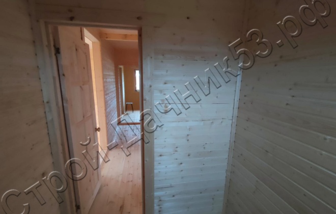 4 Каркасно-щитовой дом  Д-23, 9х9м, 81  М², Калужская область, Боровский район, СНТ «Свобода-66». (12)